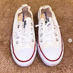 ❌SOLD❌White Converse All Star Shoreline Slip